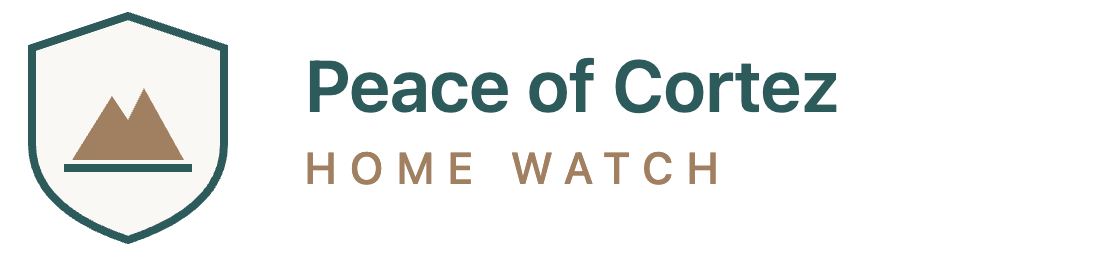 Peace of Cortez Home Watch